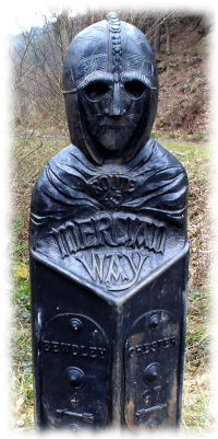 Mercian Way marker