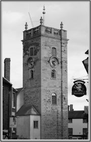 St Anne's in black and white