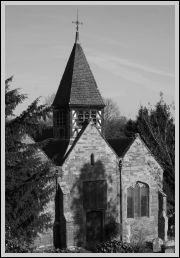 St Leonard's in black and white